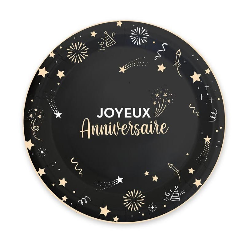 Assiette D'anniversaire