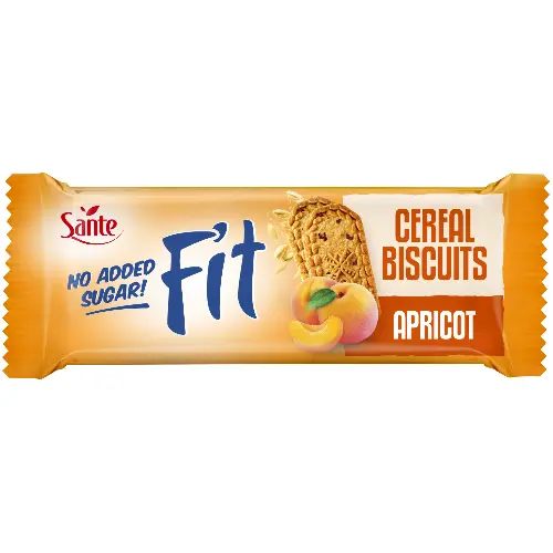 Bar Fit Céreal Biscuits Abricot Santé 50g