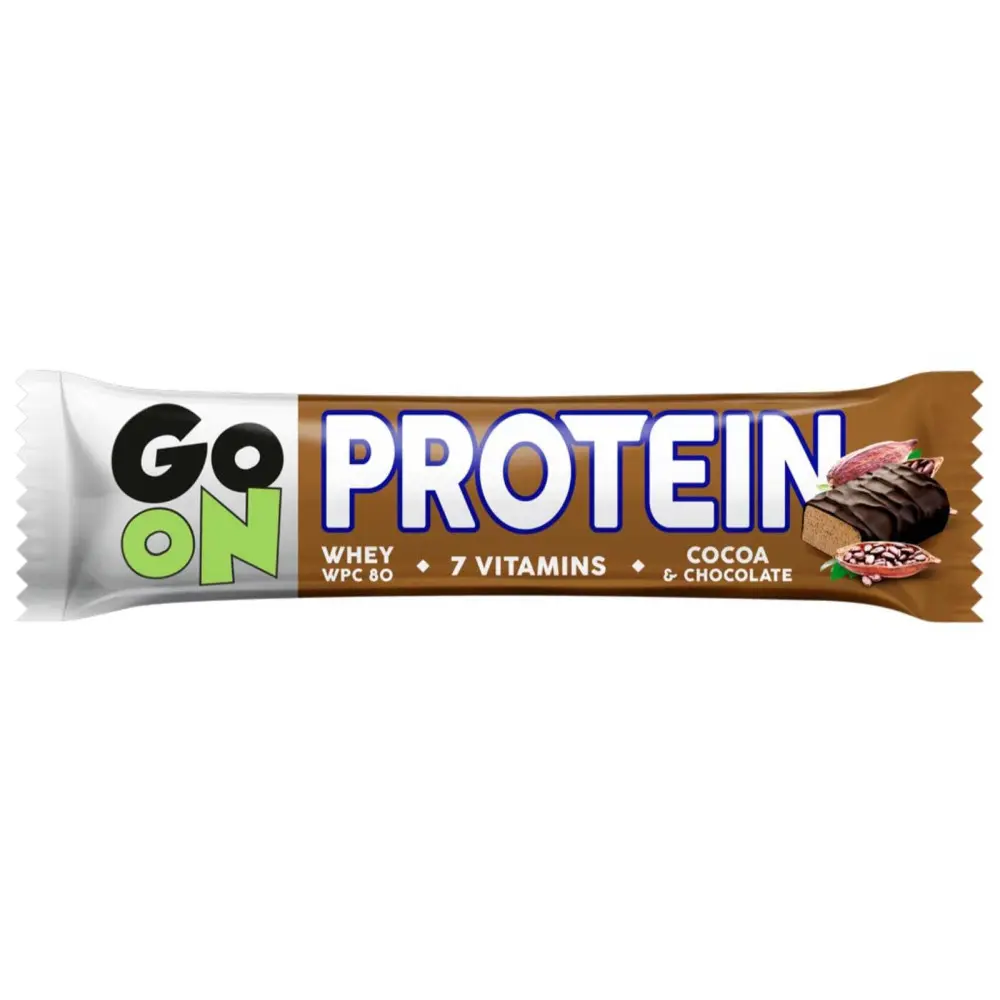 Barre Protein Chocolat & Cacao Go On  50g 