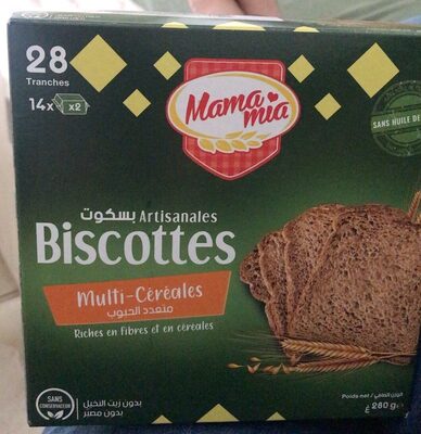 Biscottes Mama Mia Multi- Céréales 280g