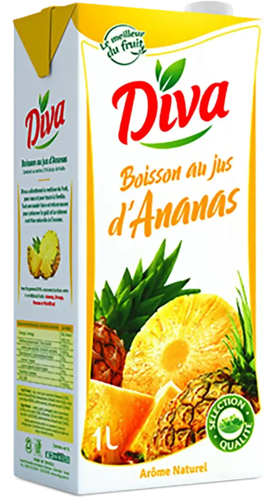 Jus d'Ananas Diva 1L