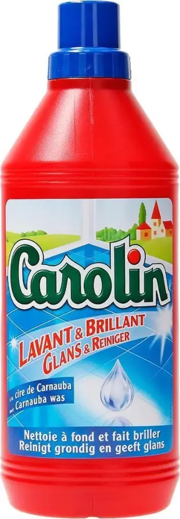 Nettoyant Sol Carolin avec Cire De Carnauba 1L