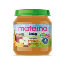 Compote Materna Pomme Banane 100g