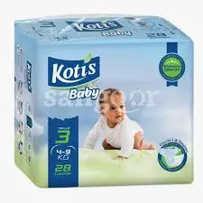 Couches Bébé Kotis 4-9 Kg