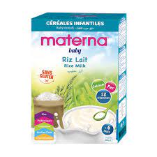 Céréales Materna Riz Lait  200g 