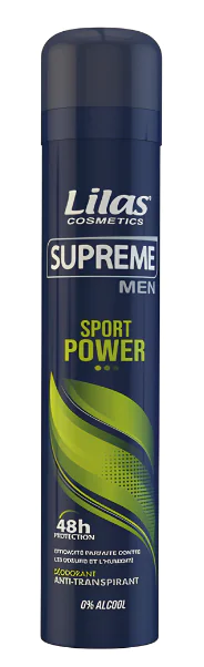Déodorant Men Power Sport Lilas 200ml