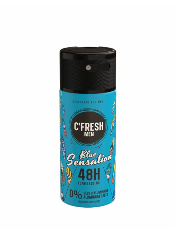 Déodorant C'Fresh Men Blue Sensation 150ml