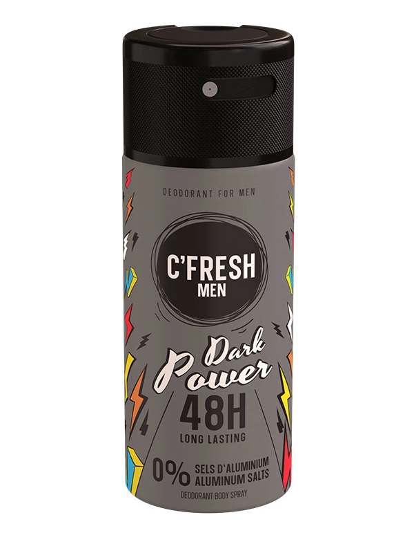 Déodorant C'fresh Dark Power 150ml