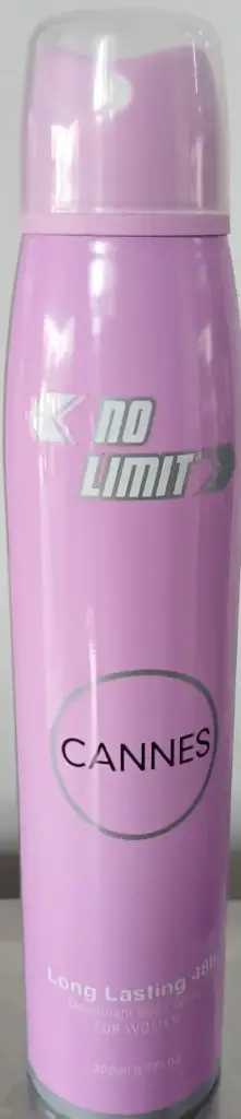 Déodorant Elegance No Limit Cannes 200ml