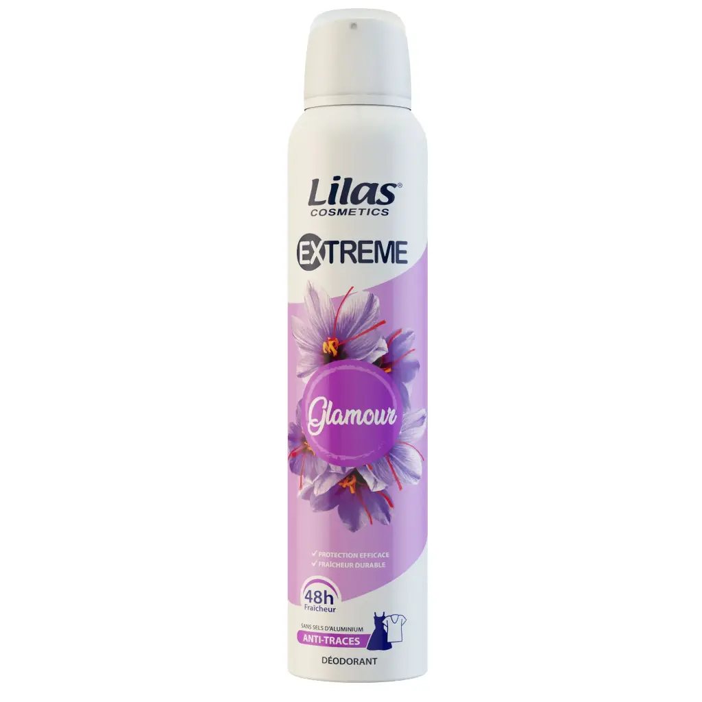 Déodorant Lilas Glamour 200ml 