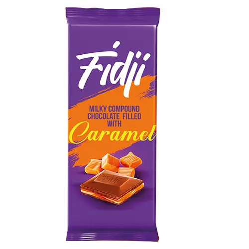 Fidji Chocolat Caramel 90g
