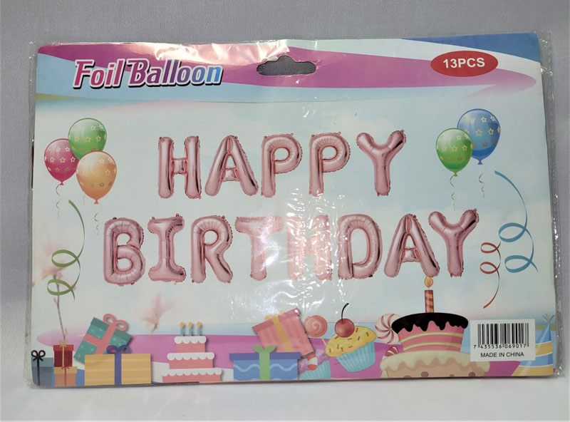Foil Ballon Birthday 
