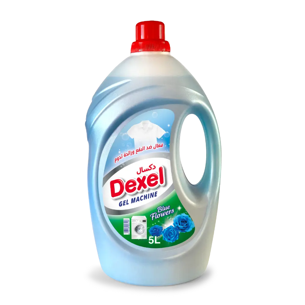 Gel Machine Dexel Blue Flowers 5L