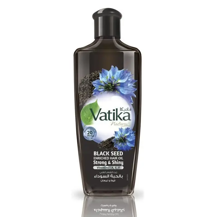 Huile Capillaire Haricots Noirs Vatika 200ml 