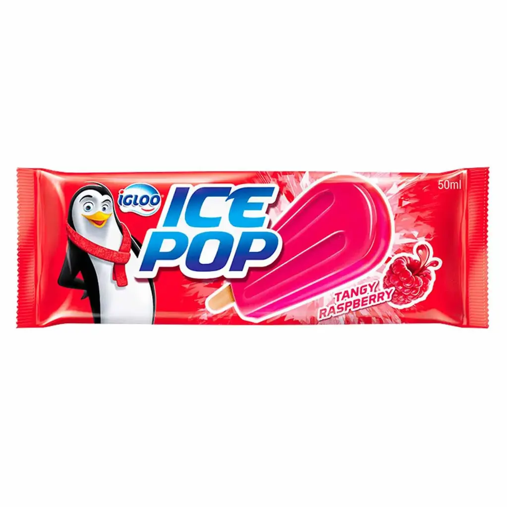Glace Igloo Ice Pop Framboise 50ml
