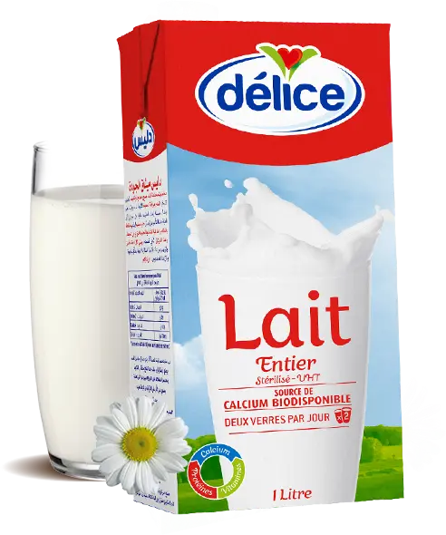 Lait Entier Délice 1L