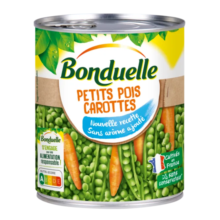 Petits Pois & Carottes Bonduelle 400g