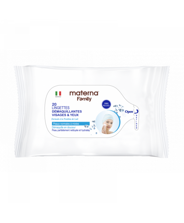Lingettes Démaquillantes Materna 20Pcs