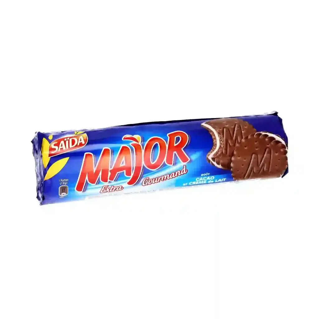 Biscuits Major Saida Lait et Cacao 175g