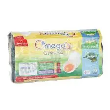 Oeufs Frais oméga3 El mazraa 15pcs