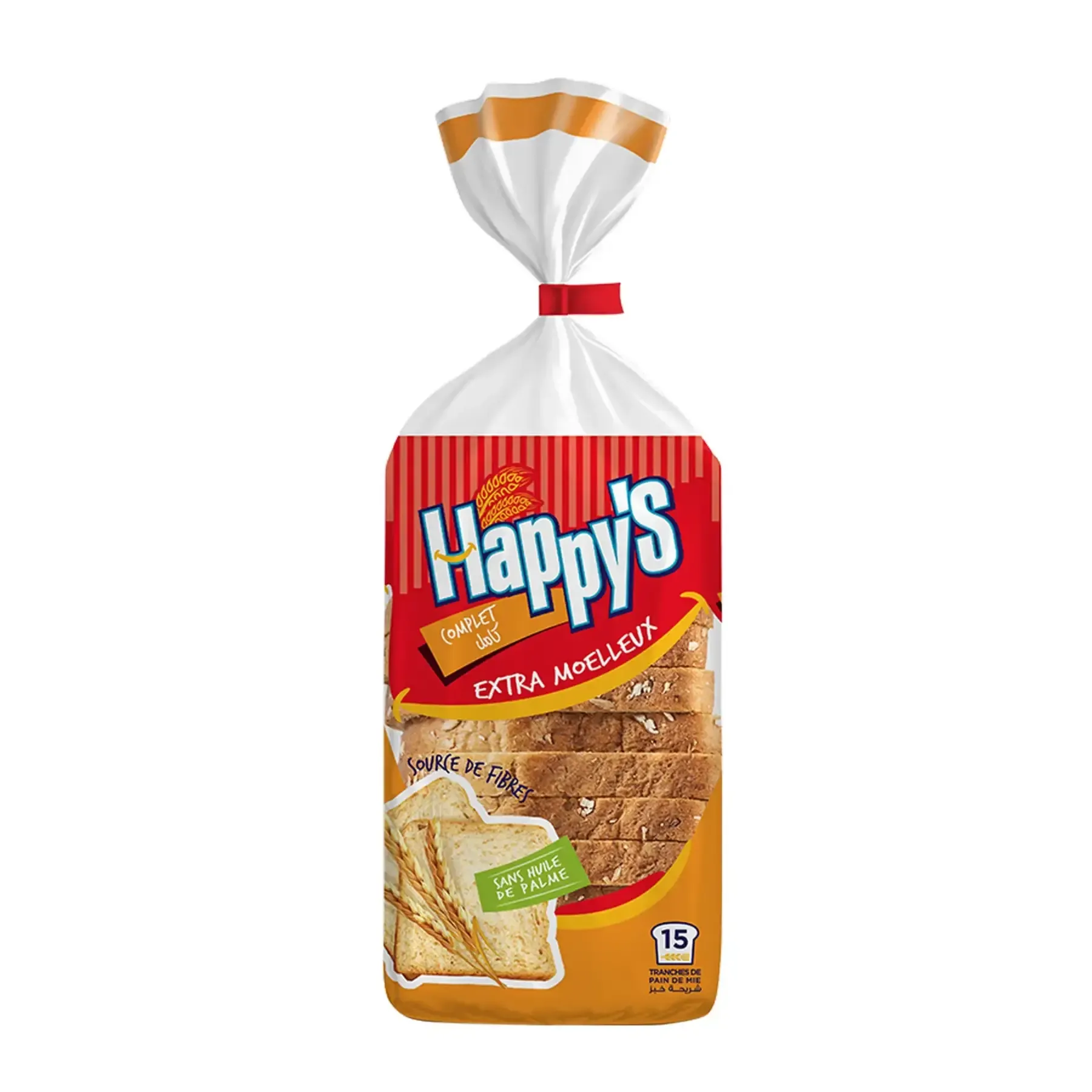 Pain de Mie Complet Happy's 420g