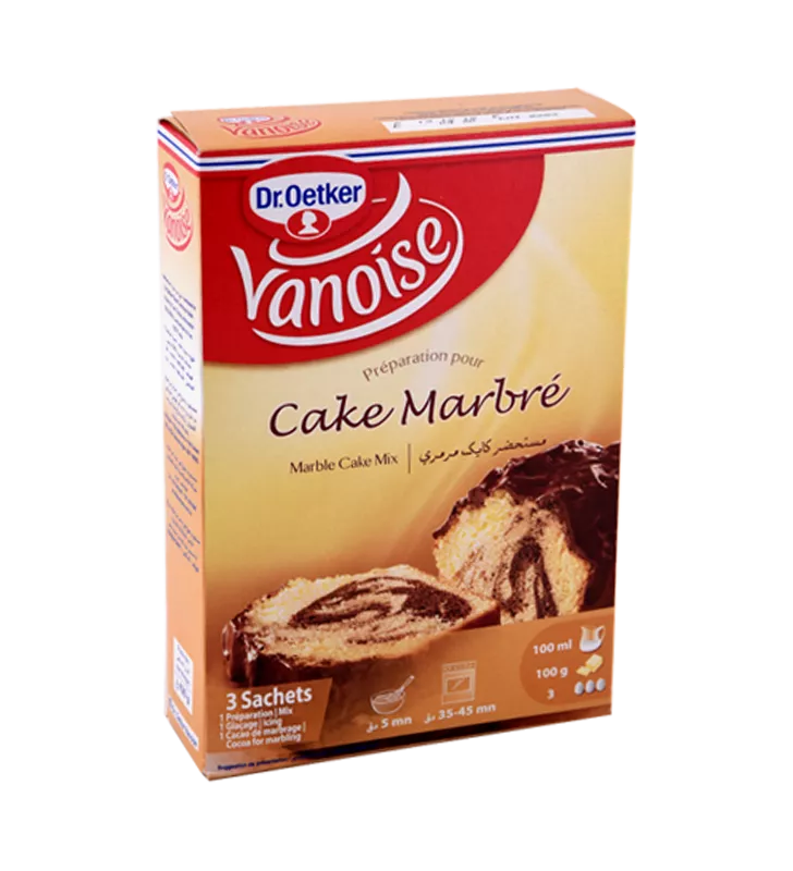 Préparation Cake Marbré Vanoise 430g