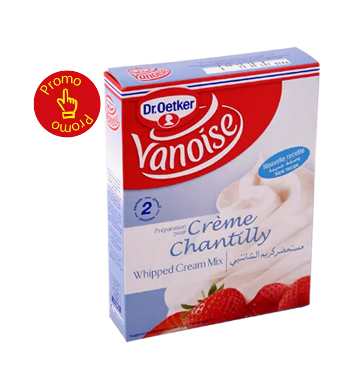 Préparation Crème Chantilly 72g