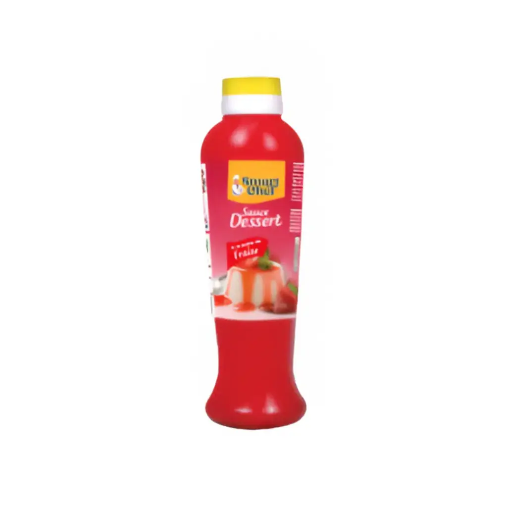 Sauce Dessert Fraise Smart Chef 250g 