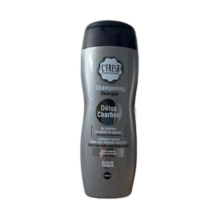 Shampoing C'Fresh Détox Charbon 350ml