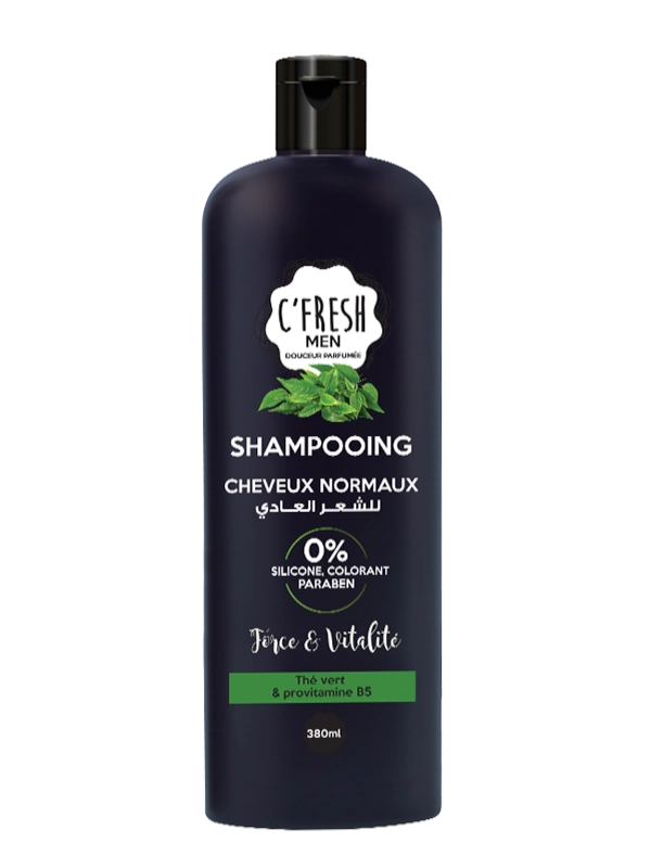 Shampoing Men C'Fresh Thé vert 380ml