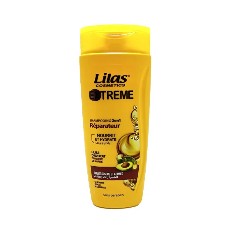 Shampoing Lilas 2en1 Huile d'Avocat 350ml