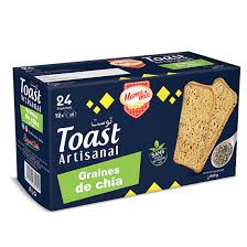 Toast Artisanal Mamamia Graines de Chia 24 pieces 280g