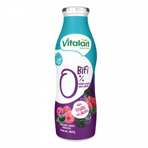 A boire Bifi Fruits des Bois 0% Vitalait 170g