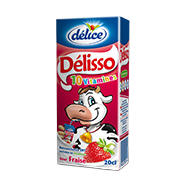 Boisson Lactée Fraise Délisso 20cl
