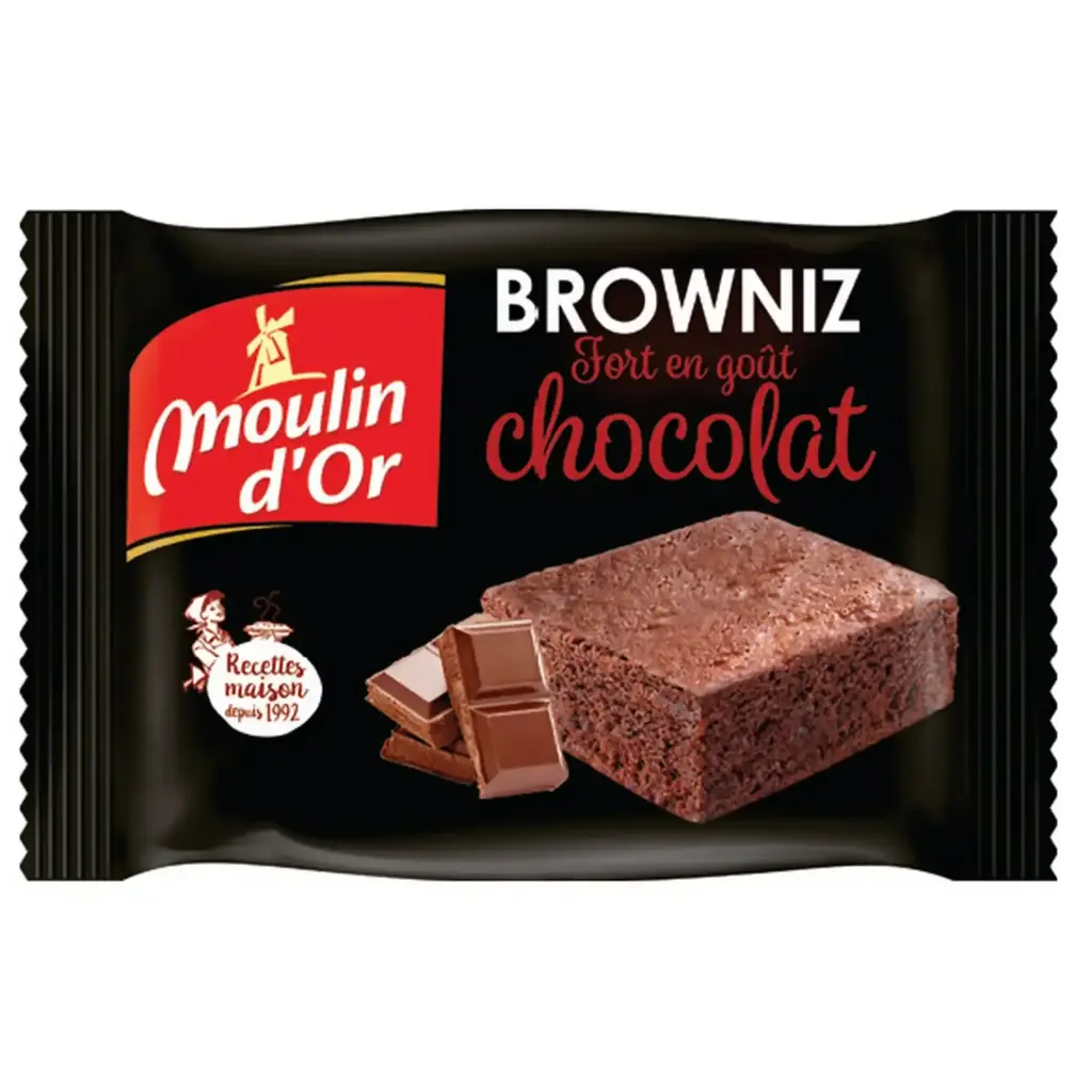 Browniz Recette Intence Moulin d'Or 60g