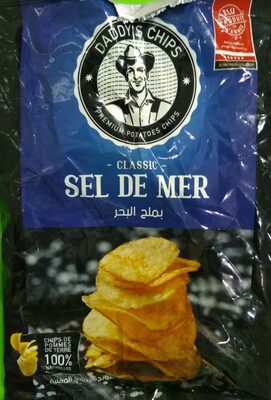 Daddy's Chips Sel De Mer 70 g