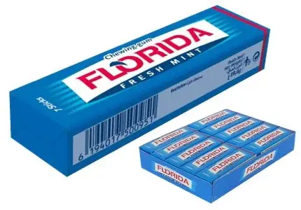 Chewing gum Florida Fresh Mint 7pcs