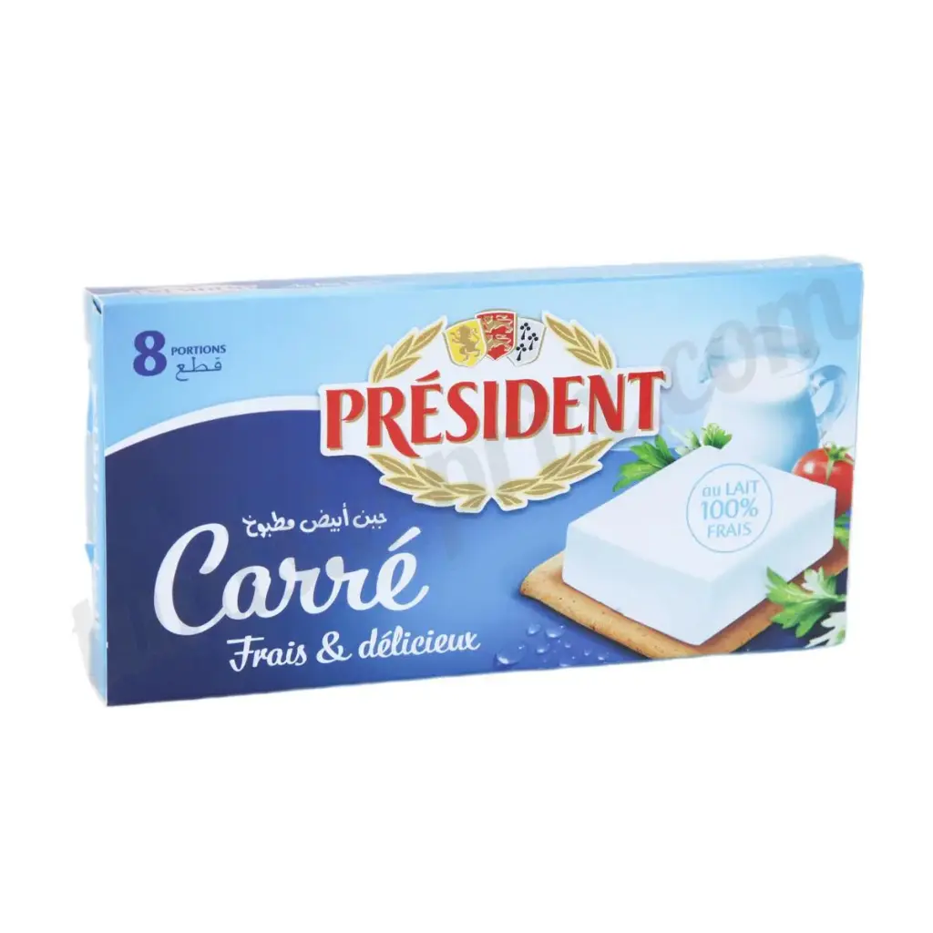 Fromage Carré Président 8Pcs