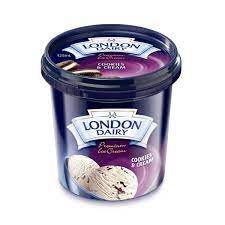 Glace London Dairy Cookies & Cream