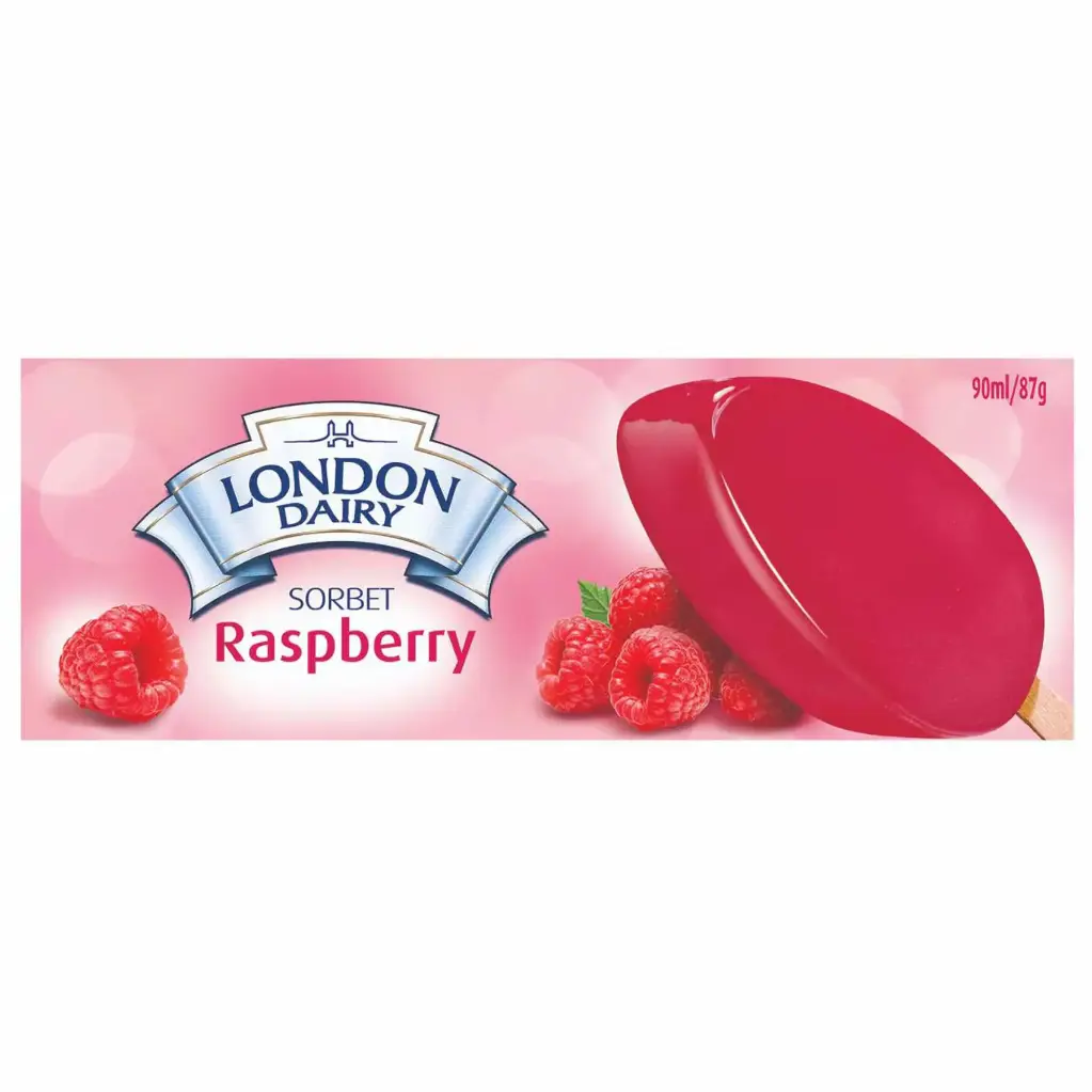 Glace London Dairy Raspberry