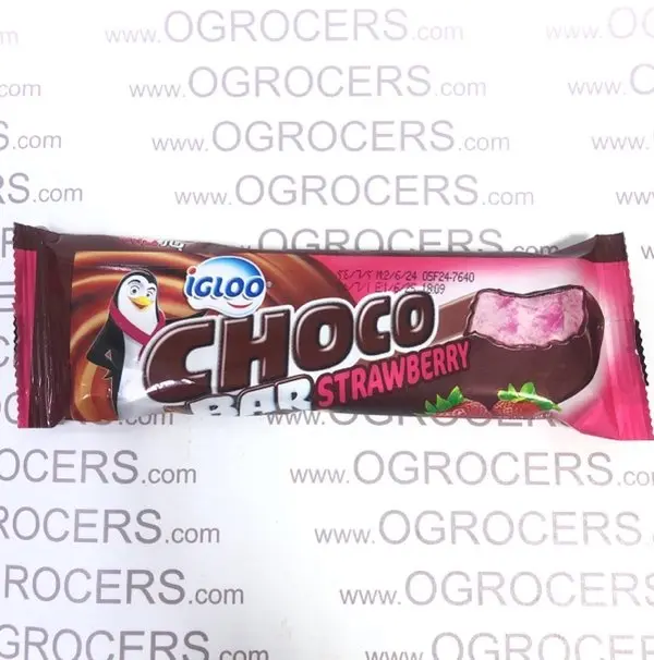 Glace Igloo Choco Bar Strawberry 39g