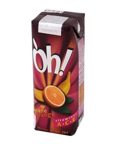 Jus Orange & Banane Oh 25Cl