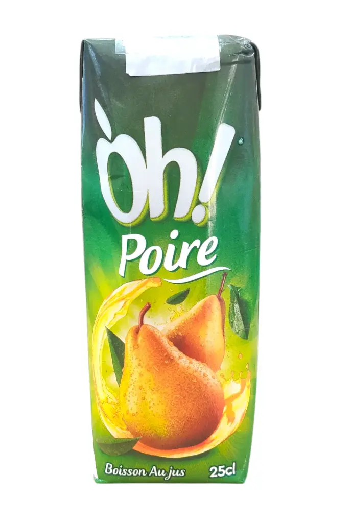 Jus de Fruits Poire Oh 25Cl