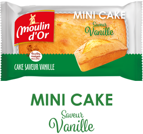 Mini Cake Vanille Moulin D'or 50g