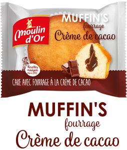 Muffin's Chocolat Moulin d'Or 55g