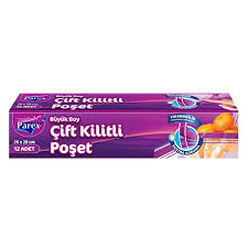 Sac de Congélation Parex Double Zip 20x25cm 12pcs 