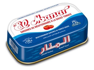 Sardine Sauce Tomate El Manar 125g
