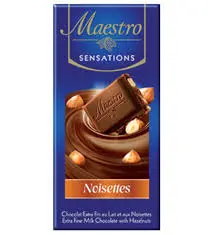 Sensations Maestro  Noisettes 100g