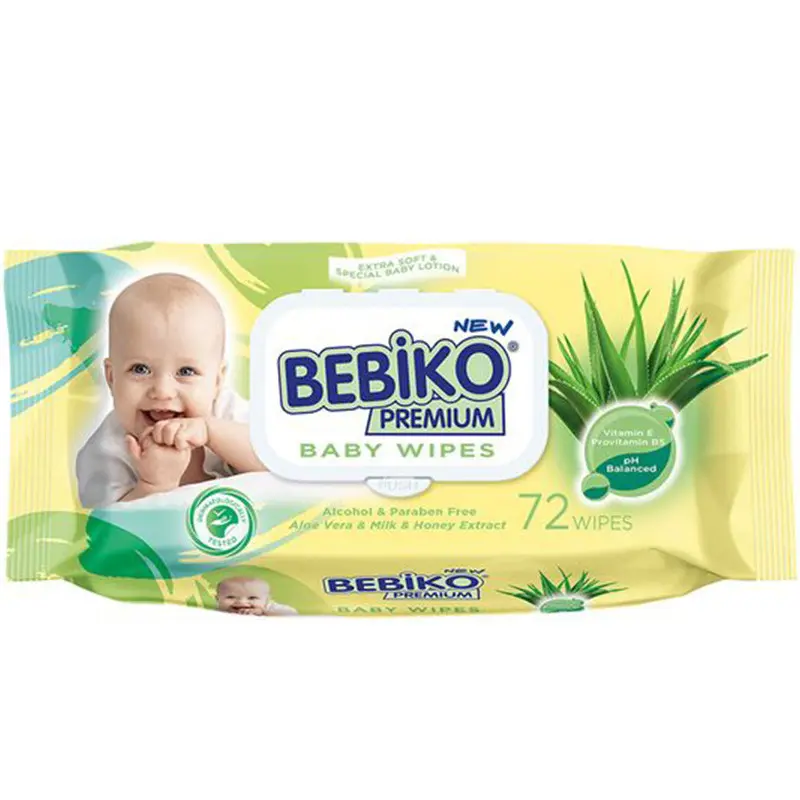 Lingettes Bebiko 72 Pcs