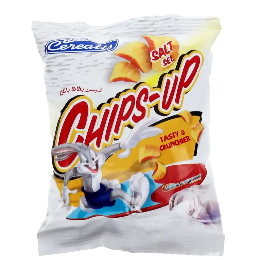 Chips Céréalis Pomme de Terre sel de Mer 80g